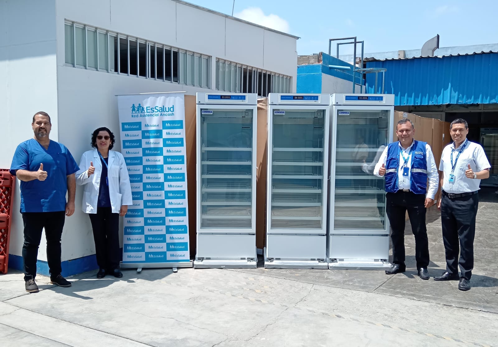 EsSalud Áncash adquiere refrigeradoras para conservación de insumos de farmacia y laboratorio