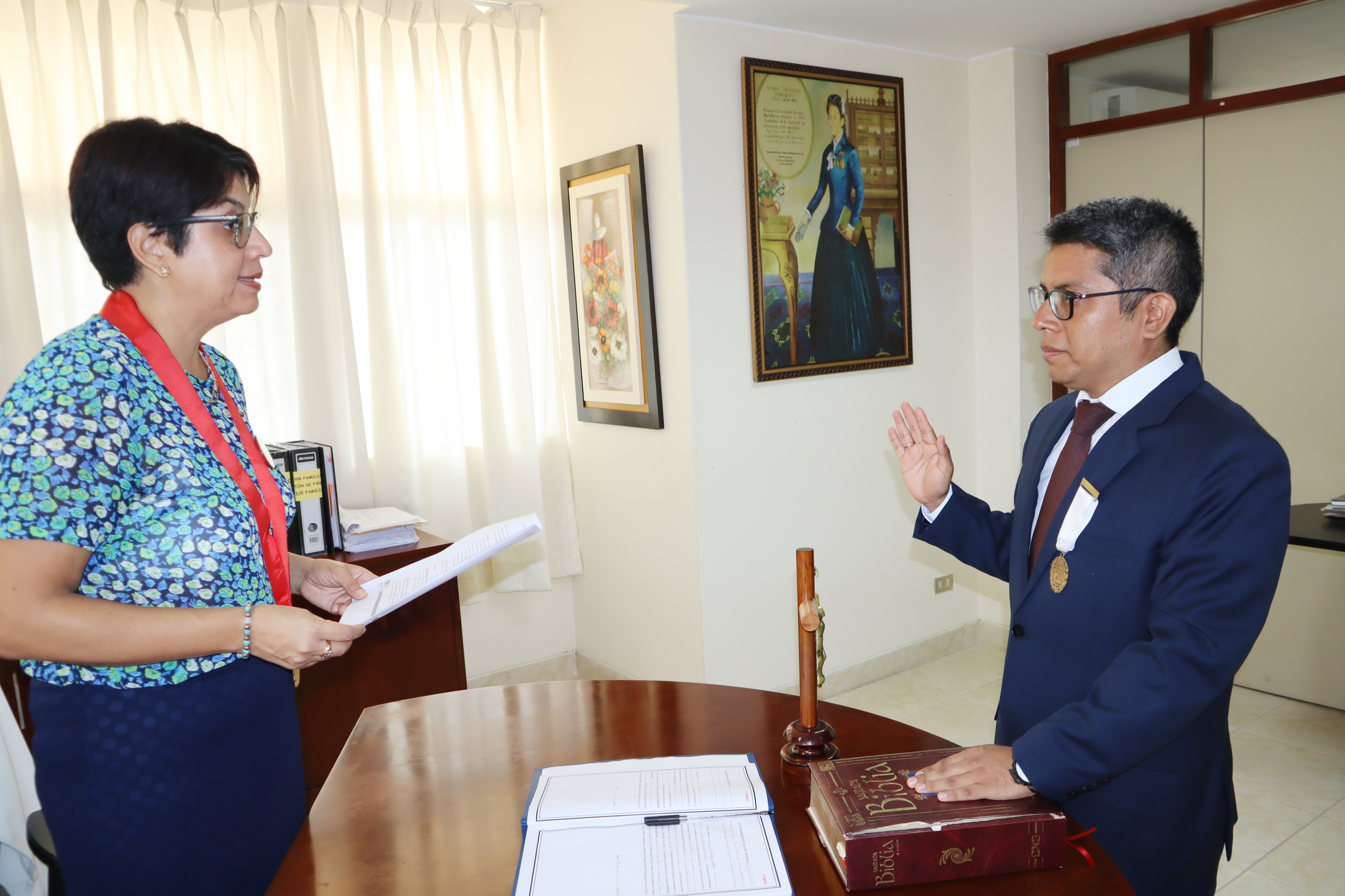 Juez titular se incorpora a la Corte Superior de Justicia de Piura