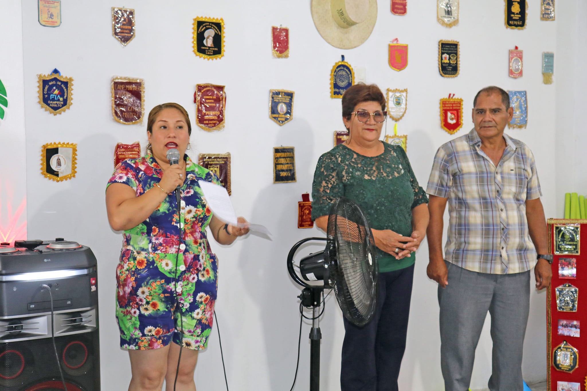 Aperturan academia de Marinera en Nepeña