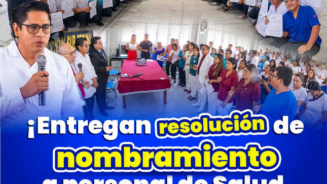 Entregan resolución de nombramiento