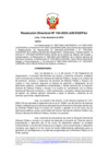 Vista preliminar de documento Resolución Directoral Nº 194-2023