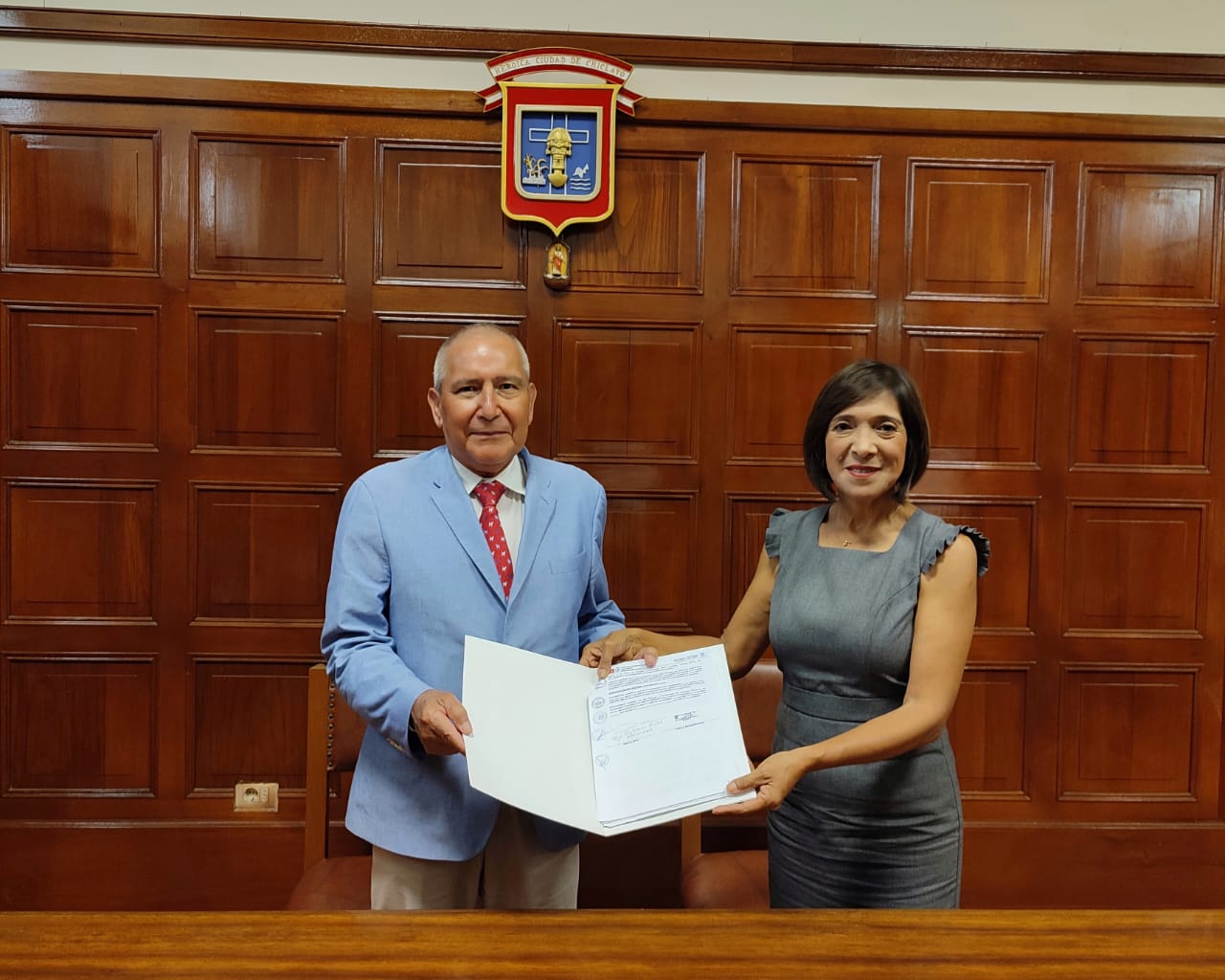 MPCH y APRL firman convenio de asistencia técnica para planeamiento de la zona de desarrollo del Terminal Portuario