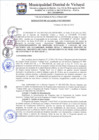 Vista preliminar de documento RESOLUCION DE ALCALDIA N° 0267-2023-MDV