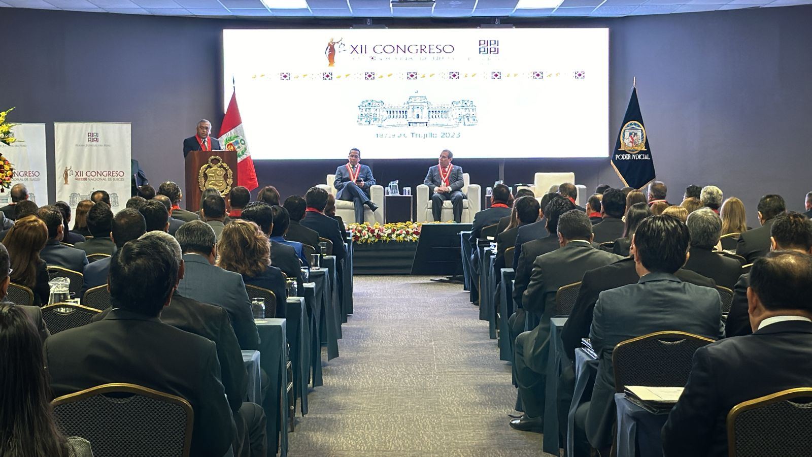 Presidenta de la Corte de Cusco participó del XII Congreso Nacional de Jueces en Trujillo