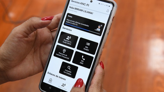 Aplicativo móvil Servicios ANC PJ.