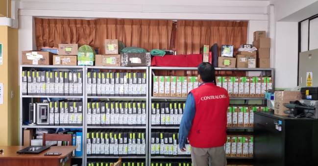 La Contraloría General detectó irregularidades en el proyecto de mejoramiento de las capacidades informáticas y tecnológicas de estudiantes de primaria y secundaria de los colegios públicos de la región (proyecto educativo TIC2).