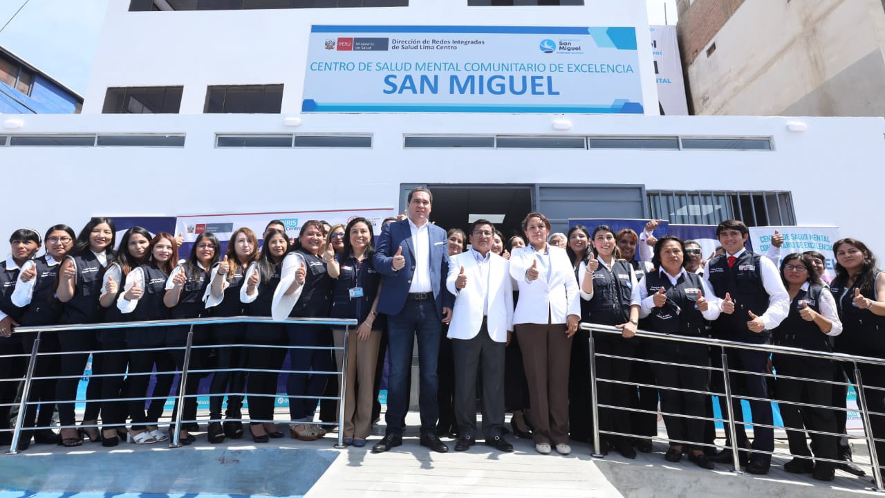 Primer Centro de Salud Mental Comunitaria en San Miguel beneficiará a más de 183 000 habitantes