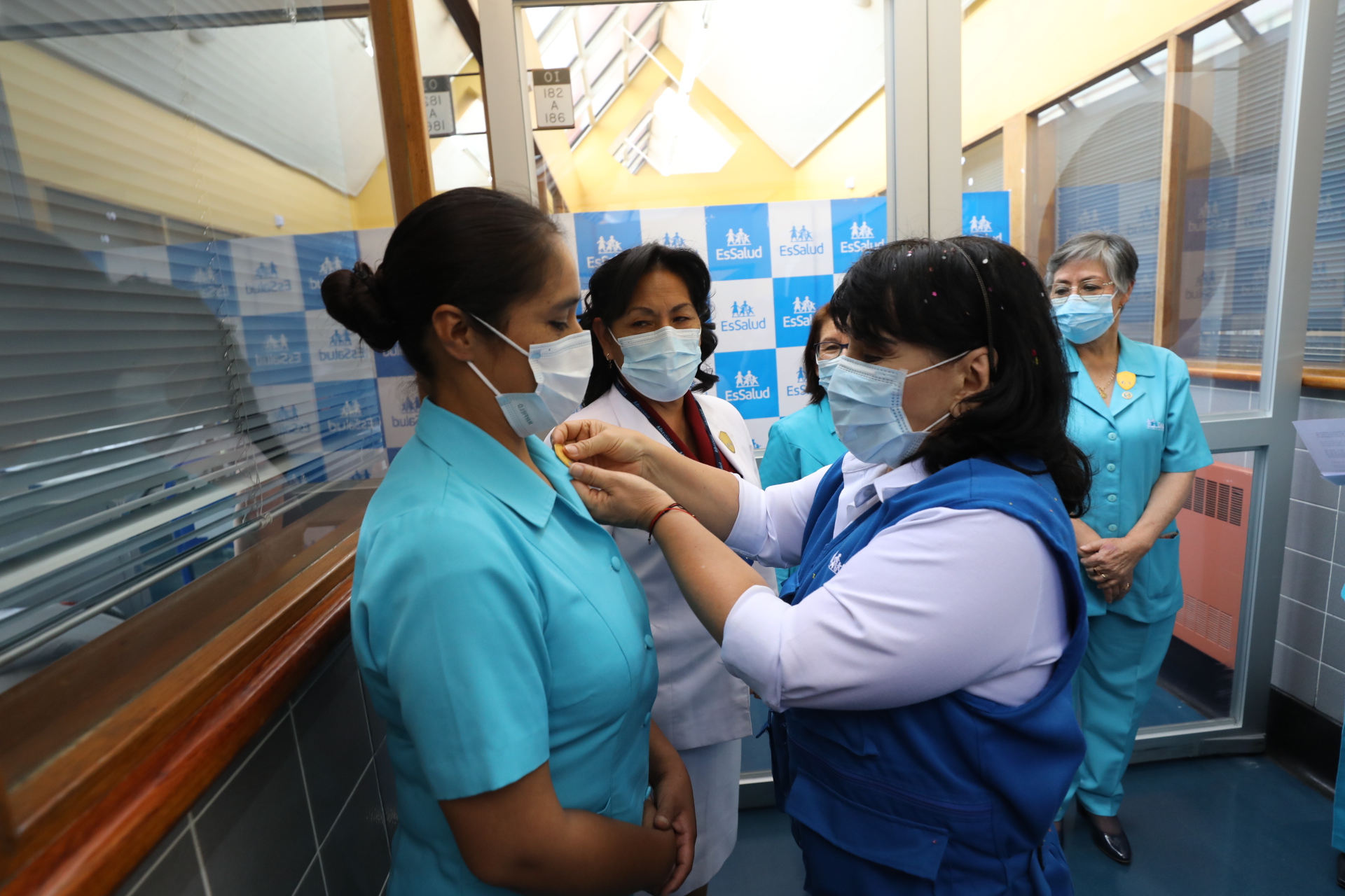 EsSalud reconoce a líderes certificadas en higiene de manos en Cusco