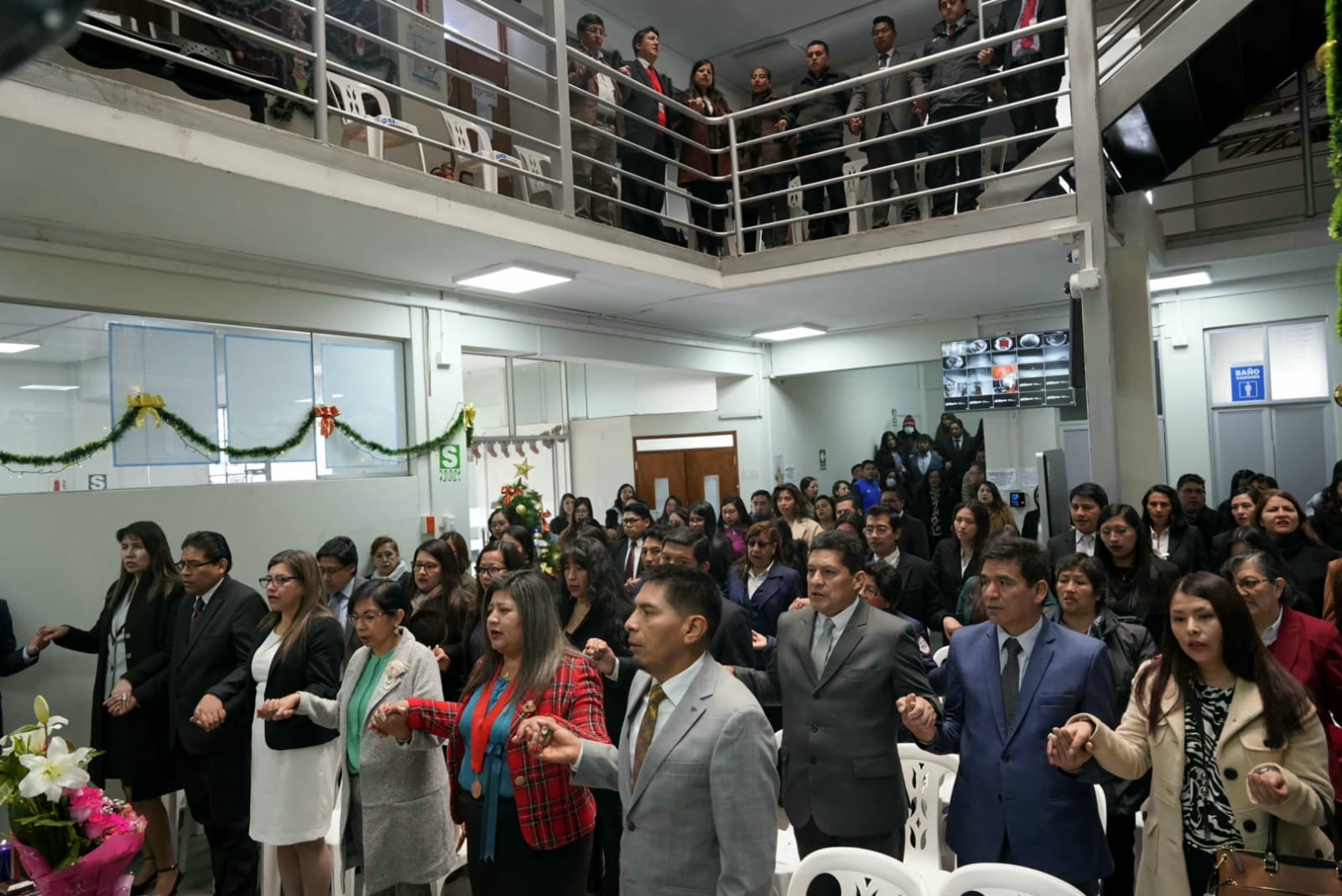 Presidenta de la Corte de Cusco participó en la Misa de Acción de Gracias con motivo de las Festividades Navideñas