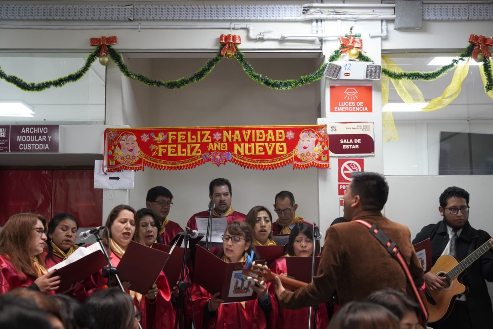 Presidenta de la Corte de Cusco participó en la Misa de Acción de Gracias con motivo de las Festividades Navideñas