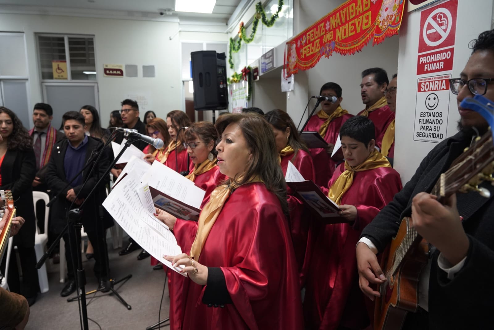Presidenta de la Corte de Cusco participó en la Misa de Acción de Gracias con motivo de las Festividades Navideñas