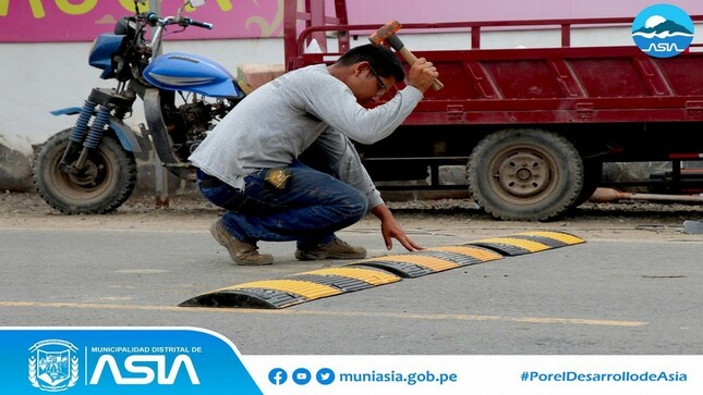 MDA  coloca carteles informativos y gibas en el Anexo Rosario 