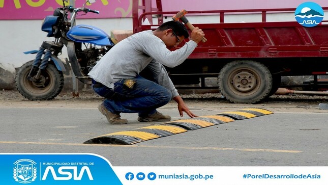 MDA  coloca carteles informativos y gibas en el Anexo Rosario 