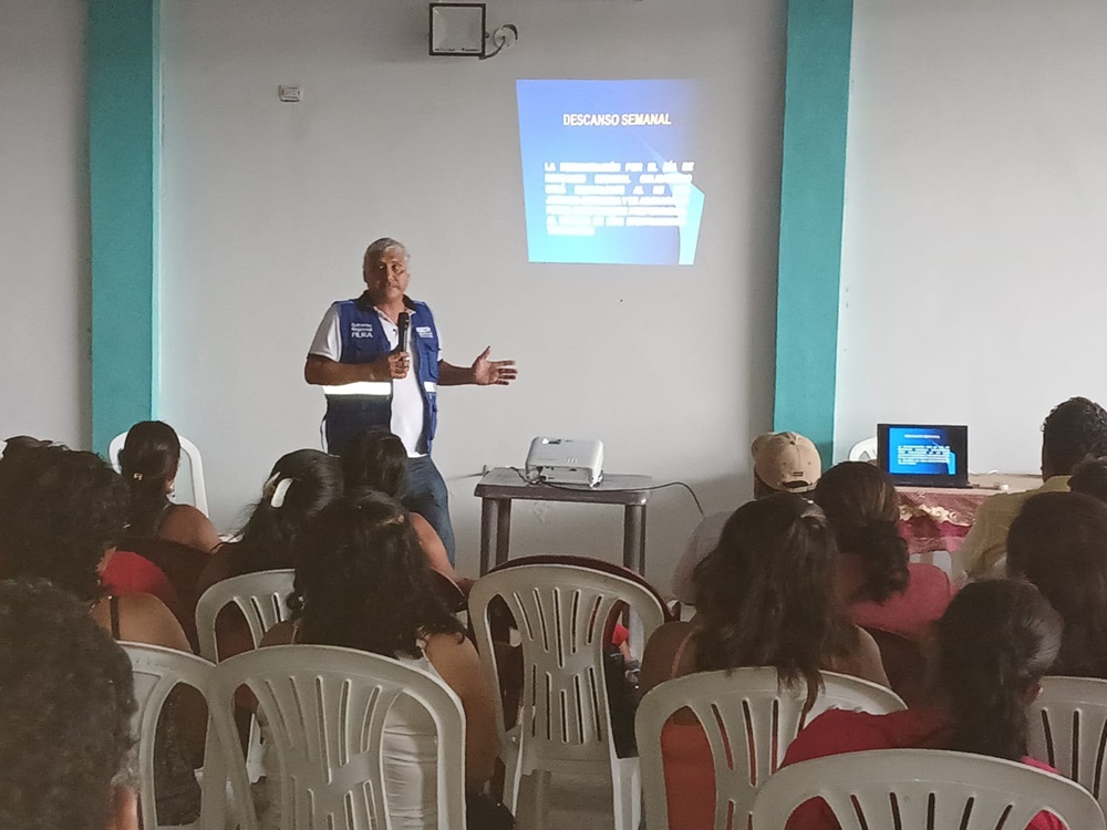 charla informativa zona de trabajo y promocion del empleo de sullana