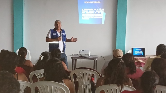 charla informativa zona de trabajo y promocion del empleo de sullana