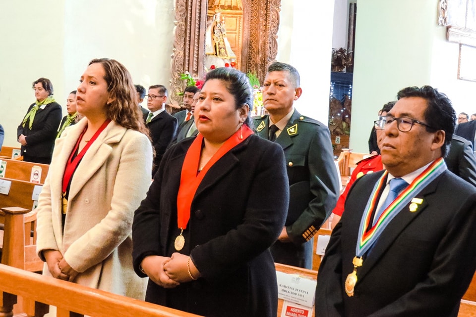 Presidenta de la Corte de Cusco participó de los Actos Celebratorios por el 167° Aniversario del distrito de San Sebastián