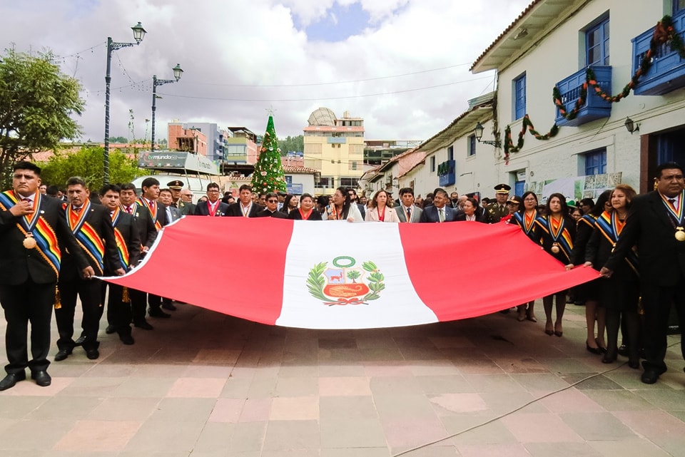 Presidenta de la Corte de Cusco participó de los Actos Celebratorios por el 167° Aniversario del distrito de San Sebastián