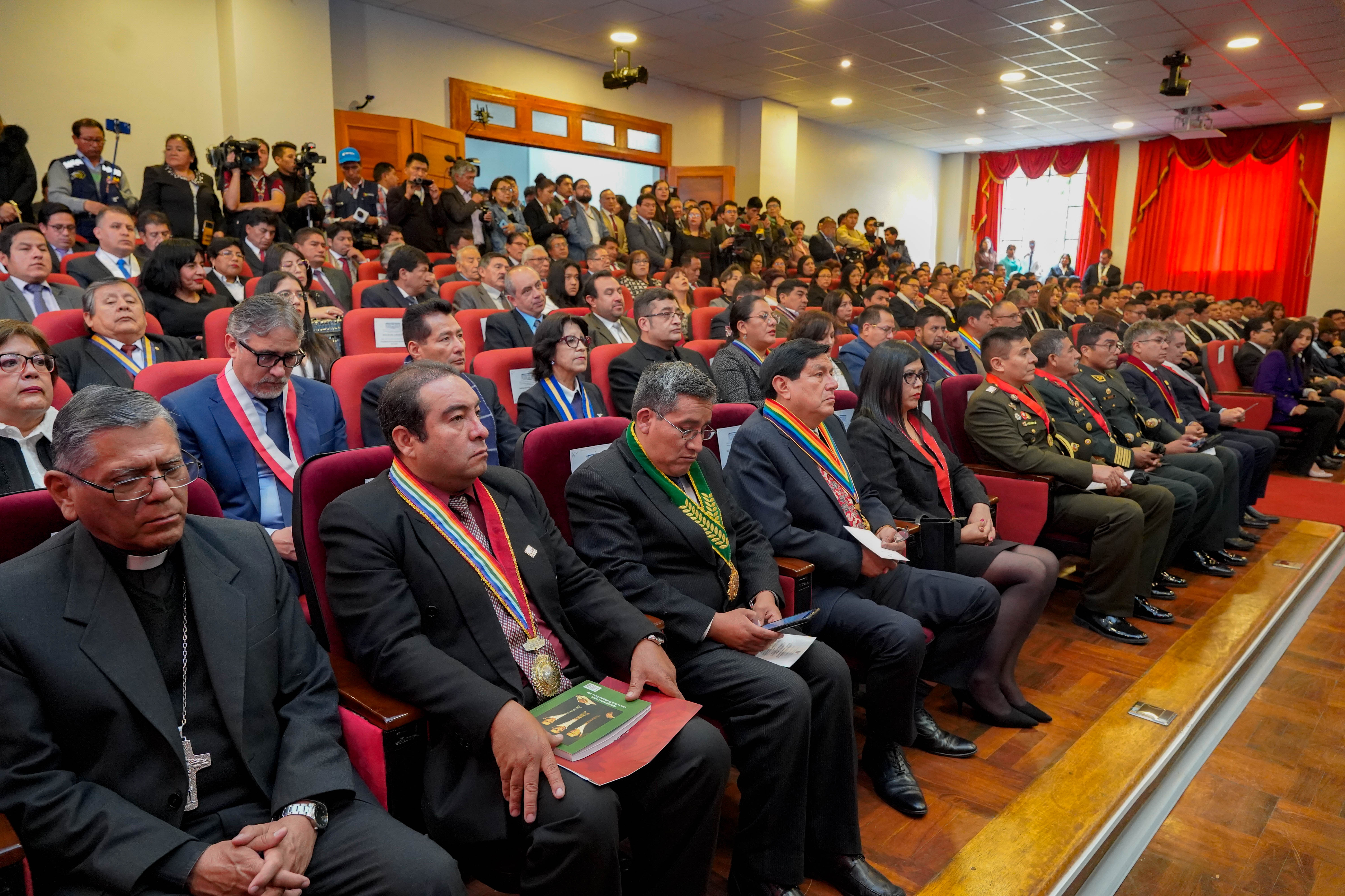 Presidenta de la Corte Superior de Justicia de Cusco clausuró el Año Judicial 2023 y dio inicio al año judicial 2024