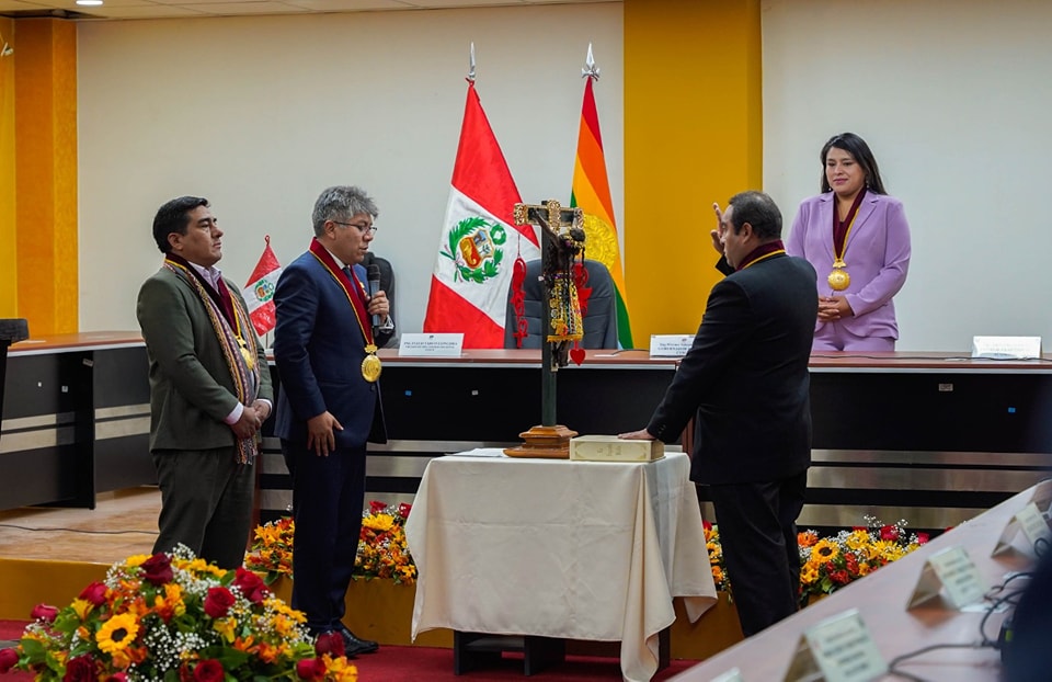 Presidenta de la Corte de Cusco participó en la Juramentación de la Nueva Mesa Directiva del Consejo Regional 2024