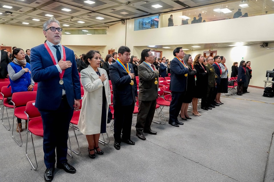 Presidenta de la Corte de Cusco participó del Inicio del Año Fiscal 2024