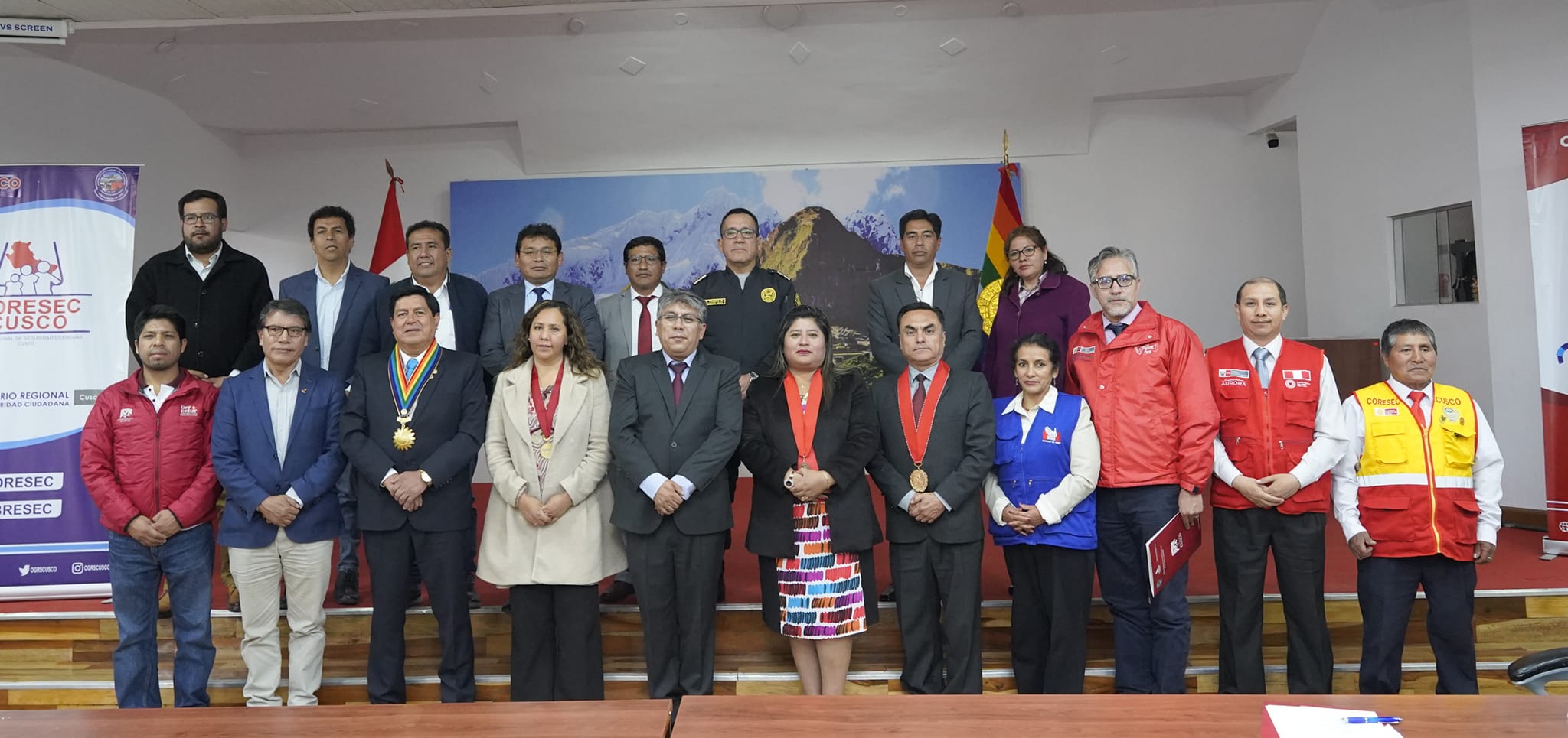 Presidenta de la Corte Superior de Justicia de Cusco juramentó como integrante del Comité de Seguridad Ciudadana