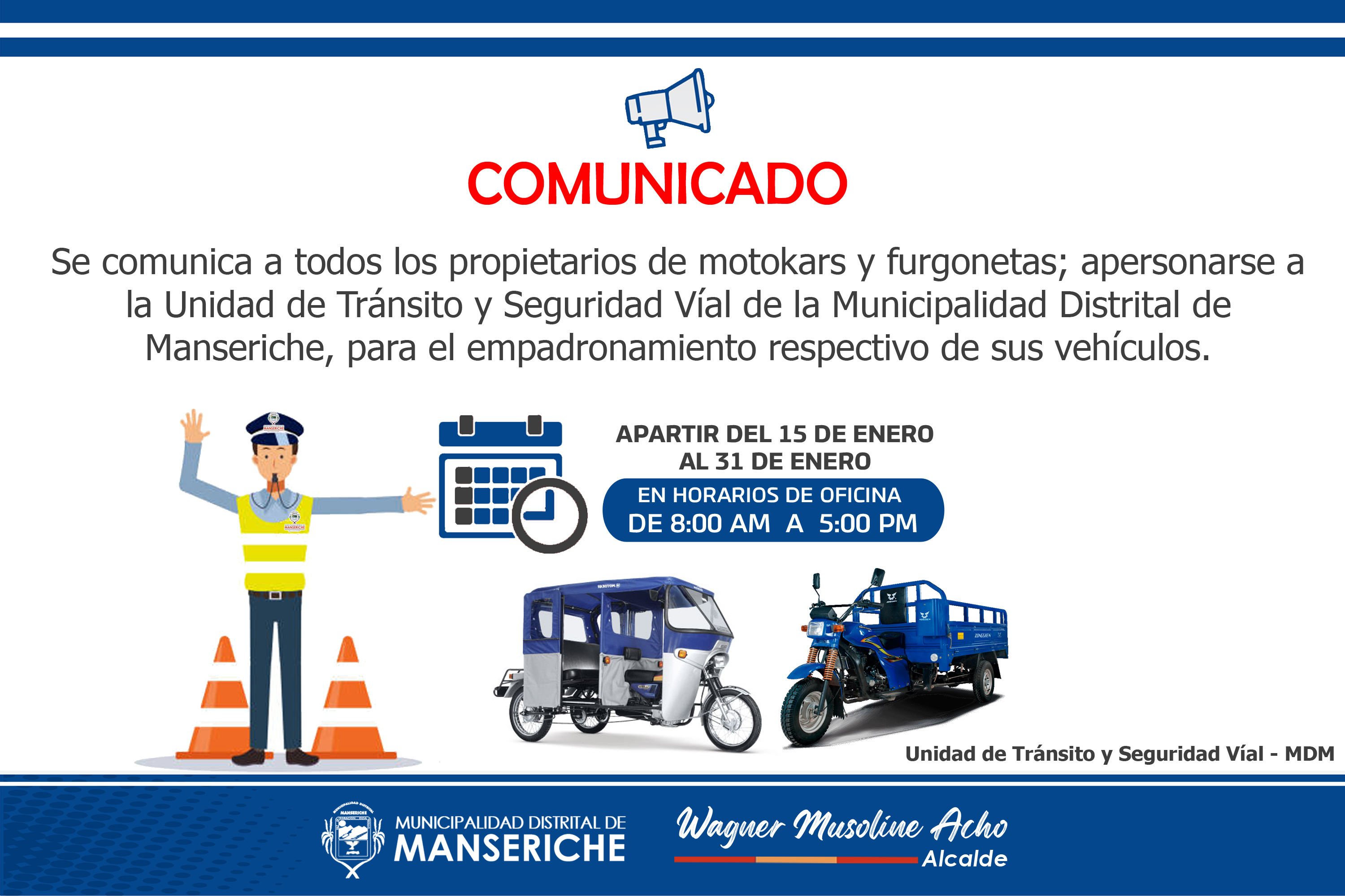 EMPADRONAMIENTO DE VEHICULO