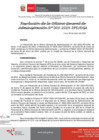 Vista preliminar de documento Resolución 003-2024-IPD/OGA Unidad de Personal: Conclusión y nueva Encargatura temporal del puesto de Jefa.