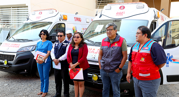 Samu Huacho fortalecerá su capacidad de atención en urgencias y emergencias 