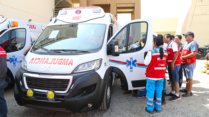 Samu Huacho fortalecerá su capacidad de atención en urgencias y emergencias 