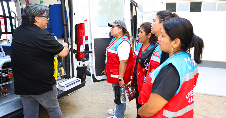 Samu Huacho fortalecerá su capacidad de atención en urgencias y emergencias 