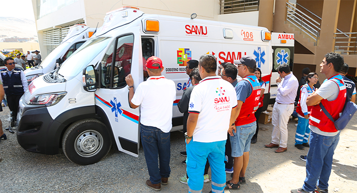 Samu Huacho fortalecerá su capacidad de atención en urgencias y emergencias 