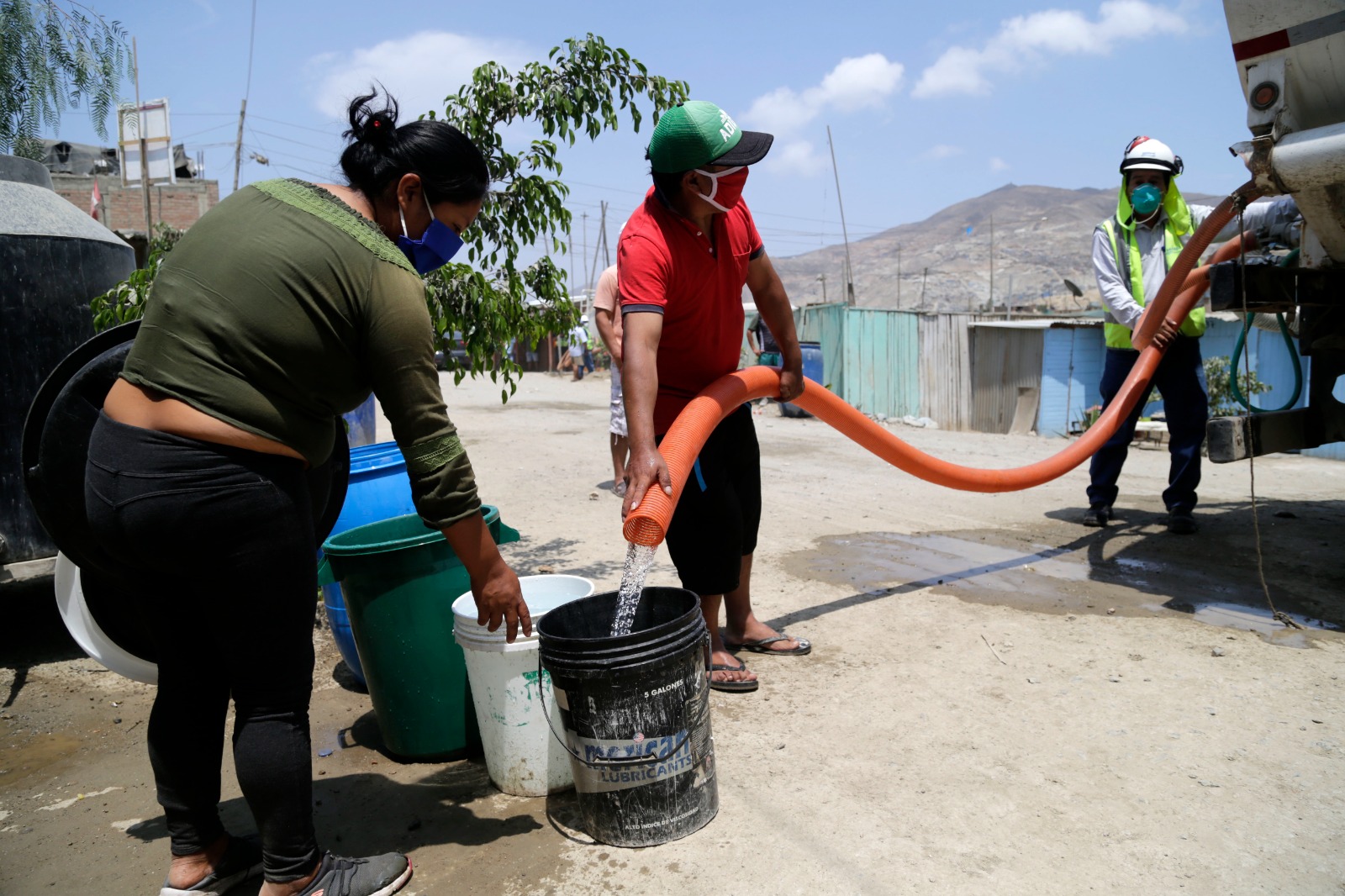 A partir de mañana, Sedapal realizará reparto de agua, a través de camiones cisternas, en zonas priorizadas.
