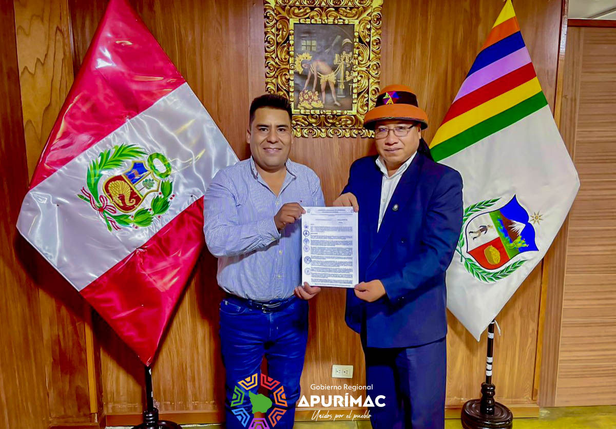 Destacado profesional cotabambino asume funciones como nuevo titular de la Dirección Regional de Educación Apurímac
