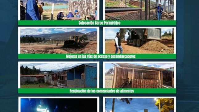✅Hemos colocado un nuevo cerco perimétrico, realizamos mantenimiento y mejoras en las vías de acceso y desembarcaderos, reubicación de los comerciantes de alimentos y la implementación del fluido eléctrico. Todos estos esfuerzos se realizan constantemente por la actual gestión municipal liderada por el alcalde Joaquin Ramírez Gamarra y en coordinación con el administrador el Ing. Milton Velásquez.