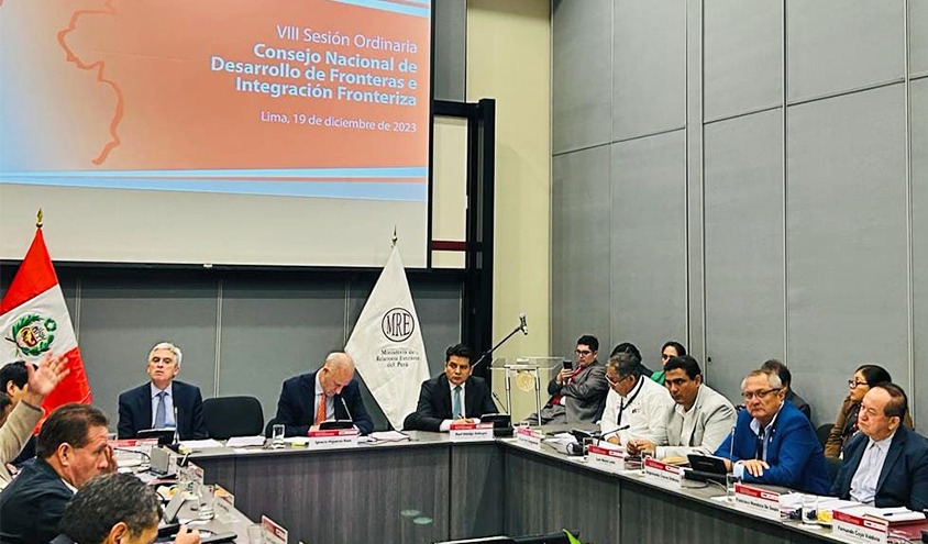 VIII sesión ordinaria del Consejo Nacional de Desarrollo de Fronteras e Integración Fronteriza.