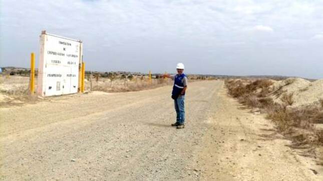 GORE culmina mantenimiento en 43 kilómetros de trocha en la vía Piura – Sechura