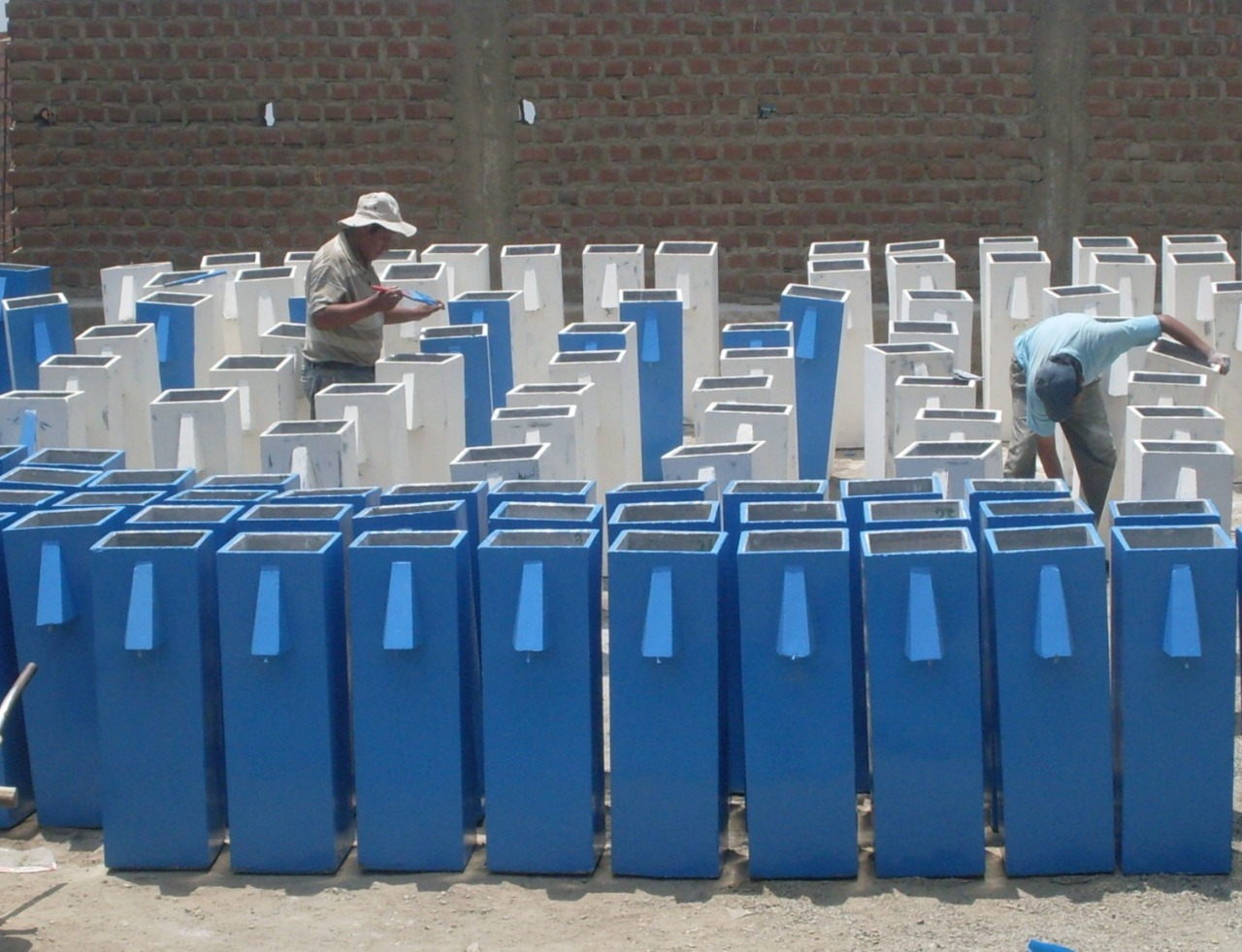 Filtros de arena de AgroSanidad para purificar el agua