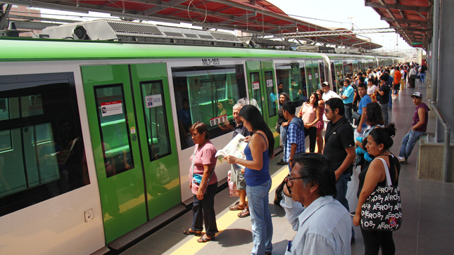 Ositrán atendió a más de 8400 usuarios de la línea 1 del metro entre 2021 y 2023