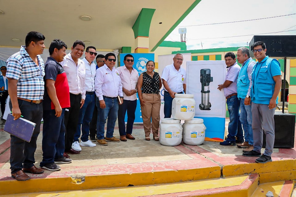 ¡Promesa cumplida! Agua de calidad para Casa blanqueada y Rica Playa con nueva electrobomba 