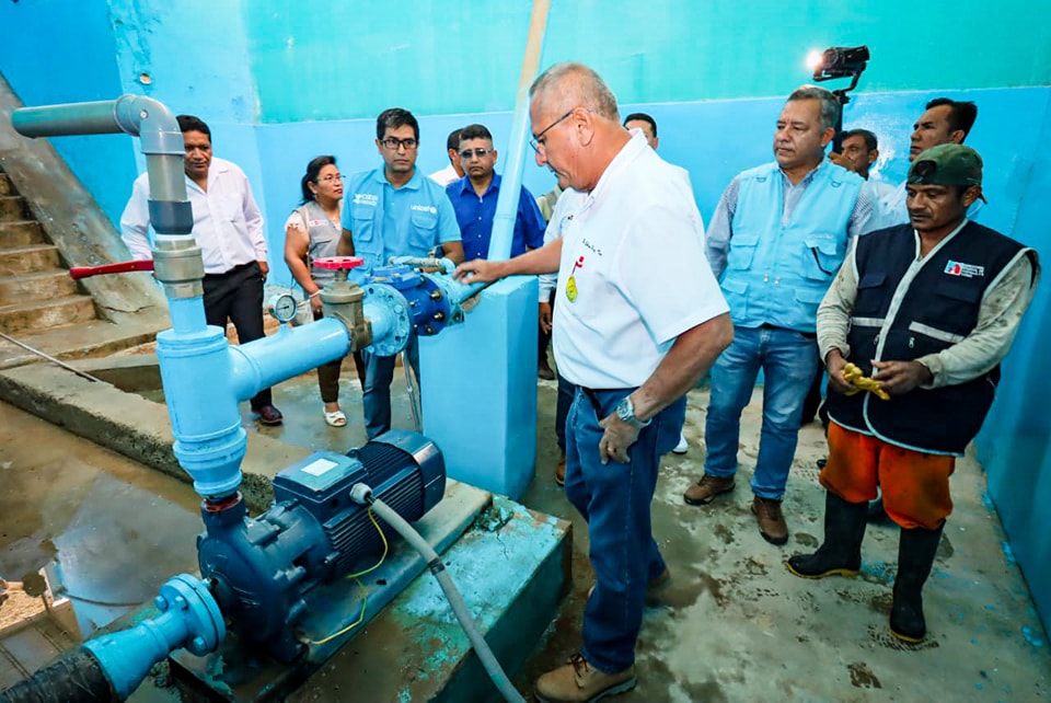 ¡Promesa cumplida! Agua de calidad para Casa blanqueada y Rica Playa con nueva electrobomba 