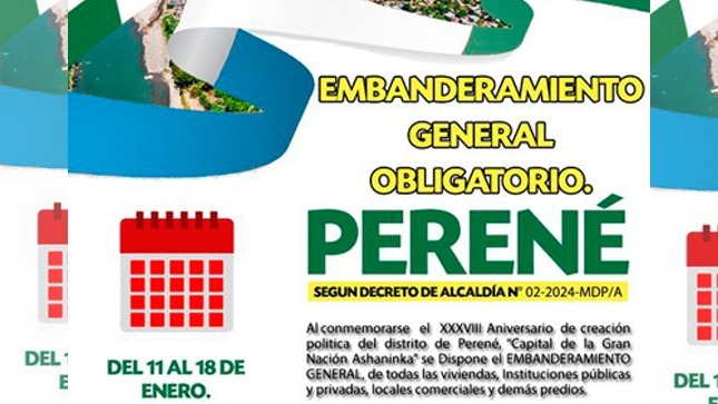 Embanderamiento General Obligatorio