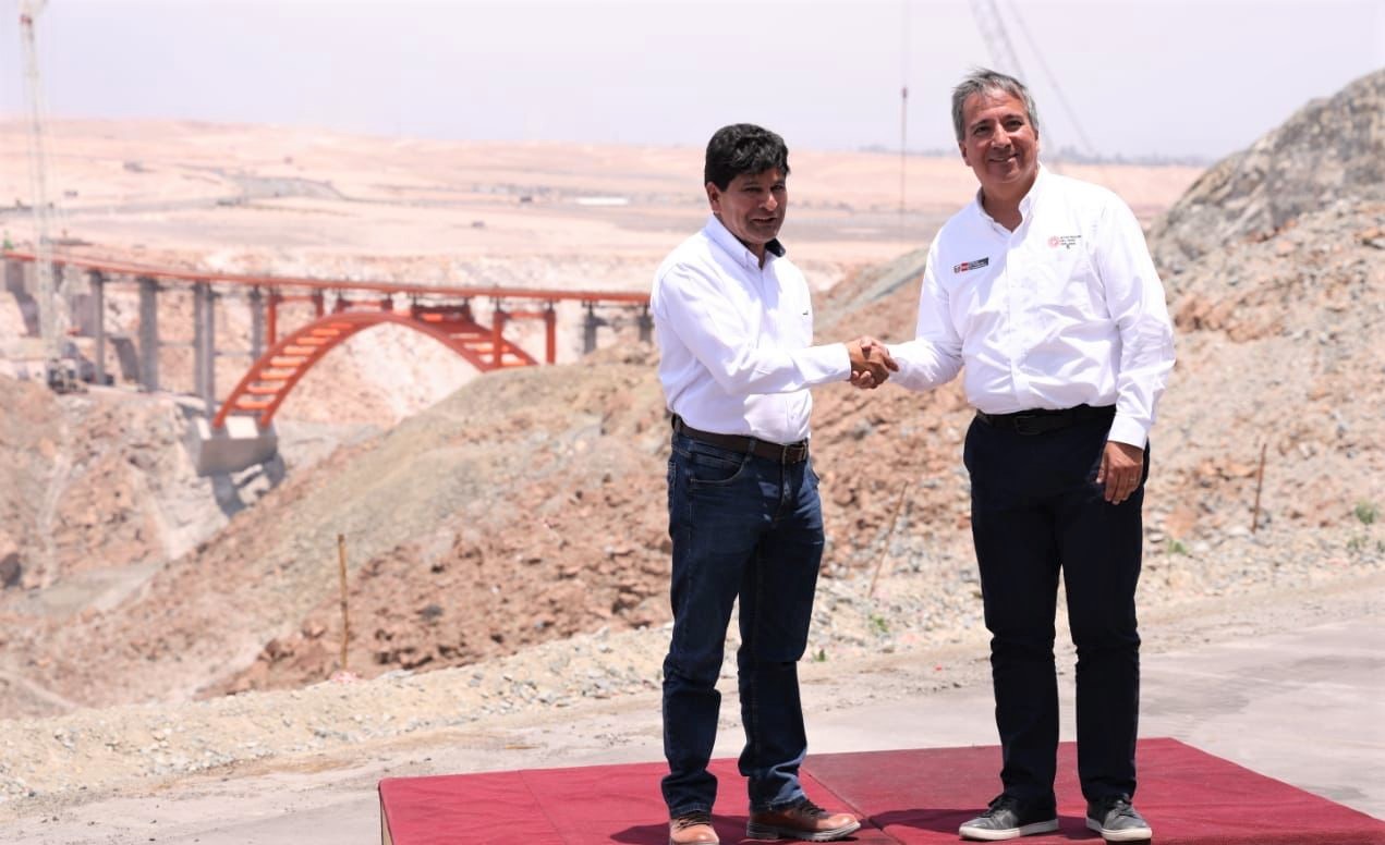 MTC y Gore Arequipa unen esfuerzos para agilizar la construcción de componentes 3 y 4 de la vía Arequipa - La Joya