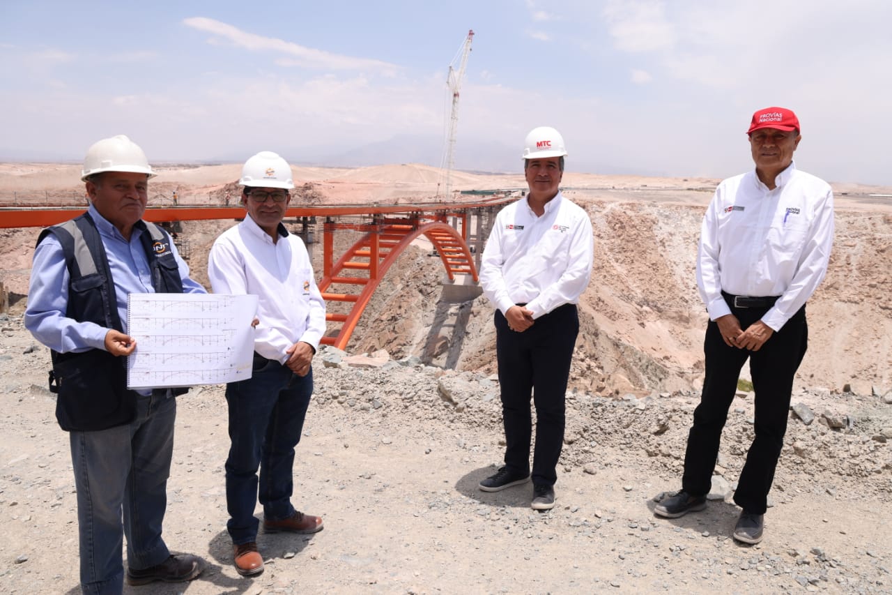 MTC y Gore Arequipa unen esfuerzos para agilizar la construcción de componentes 3 y 4 de la vía Arequipa - La Joya