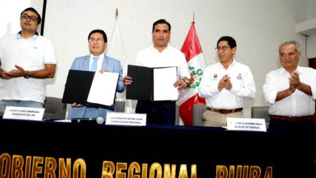 GORE Piura e IPD firman convenio para ejecución de obras en estadio Miguel Grau