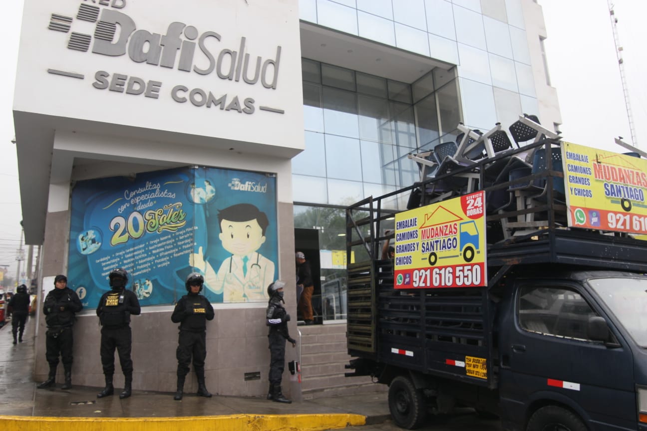 Recuperan de manera pacífica las instalaciones del Policlínico Municipal Comas