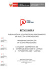Vista preliminar de documento Resultados del procedimiento de incorporación de nuevos proveedores al Acuerdo Marco EXT-CE-2021-3