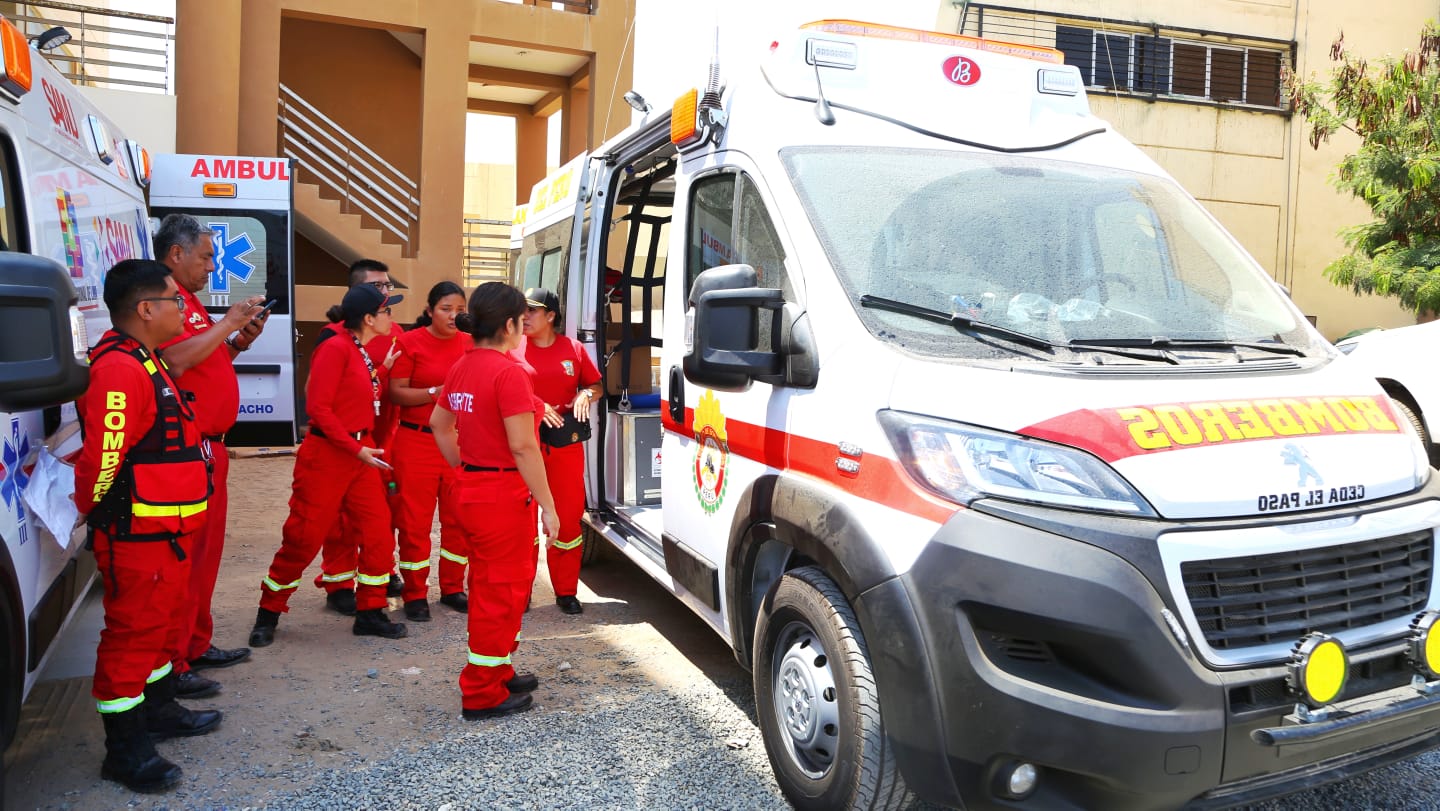 Gore Lima dotará de ambulancia a Compañía de Bomberos Voluntarios Huacho