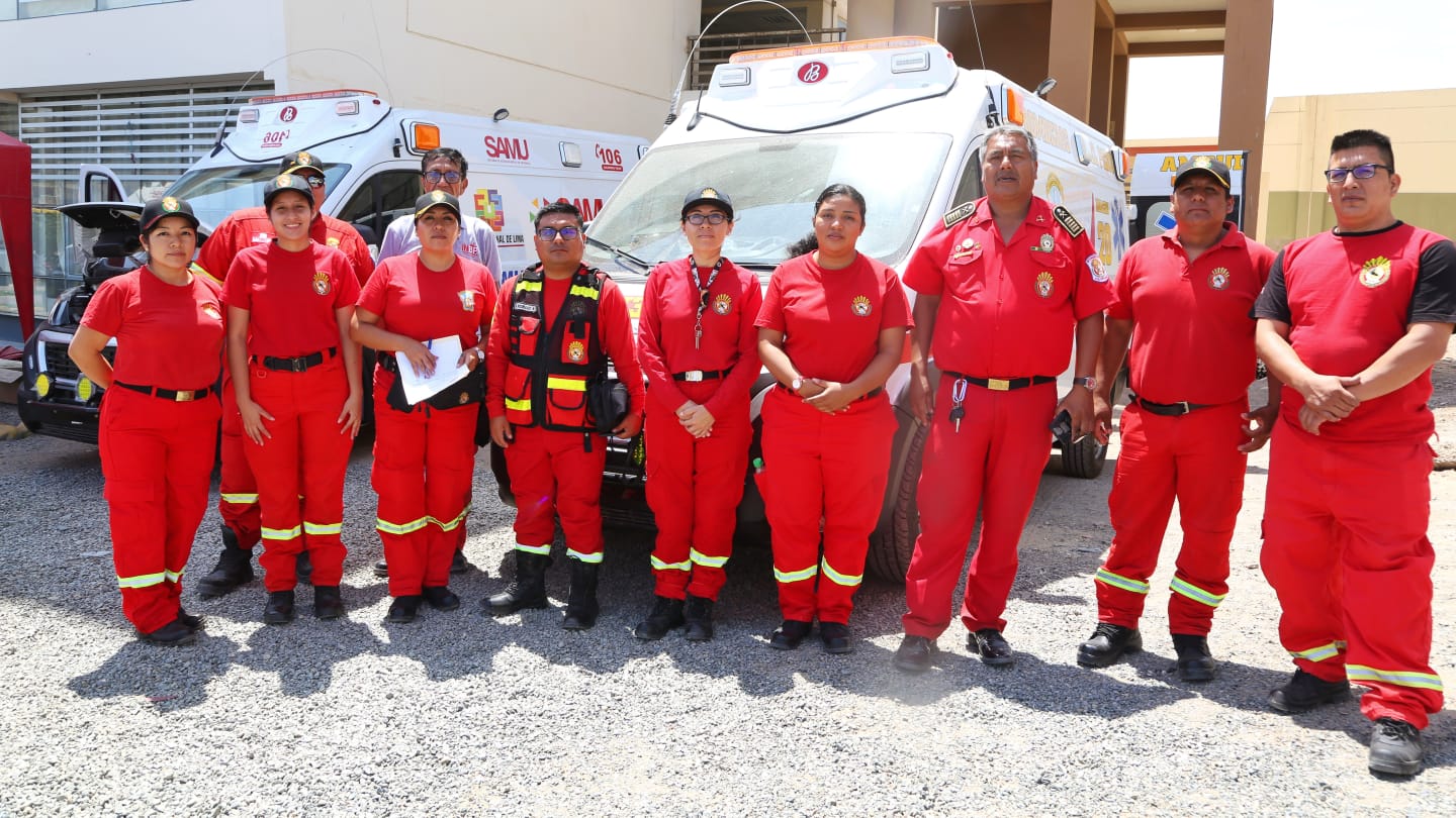 Gore Lima dotará de ambulancia a Compañía de Bomberos Voluntarios Huacho