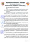 Vista preliminar de documento RESOLUCIÓN DE ALCALDÍA N°184