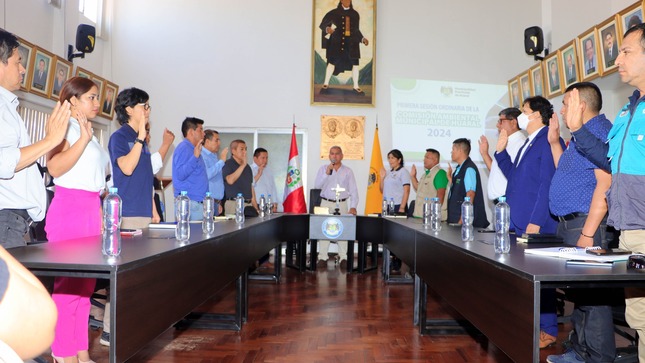 Se realizó la Primera Sesión Ordinaria de la CAM Provincial Huaral 2024